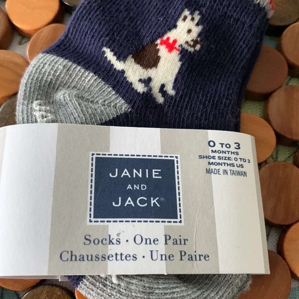 Janie and Jack Baby Boy Bundle 5 Pairs of Socks